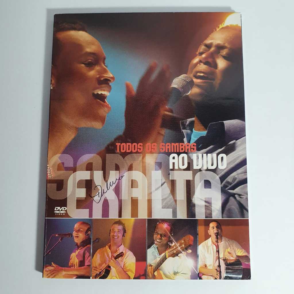 DVD Exaltasamba Todos os Sambas Ao Vivo – Pagode, Samba, Show, Brasil, Ao Vivo - Original MPB Music