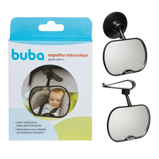 Espelho Retrovisor Para Banco Traseiro Carro Segurança Bebê Infantil Buba em Oferta na Shopee