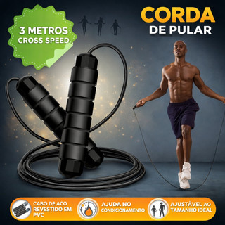 Corda de Pular Crossfit Profissional 3M