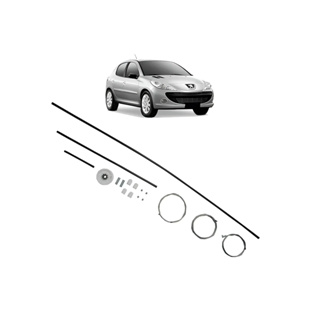 Kit Reparo Cabo de Aço Máquina Vidro Elétrico Peugeot 207 4 P Dianteira Todos em Oferta na Shopee