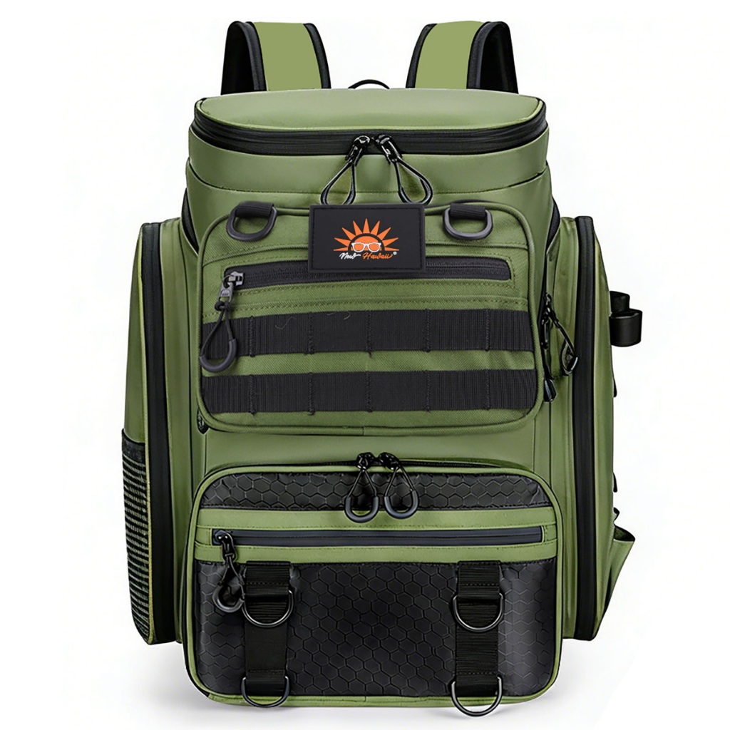 Mochila para Pesca 50L Impermeável, Resistente e Durável para Aventuras ao Ar Livre NEW HAWAII