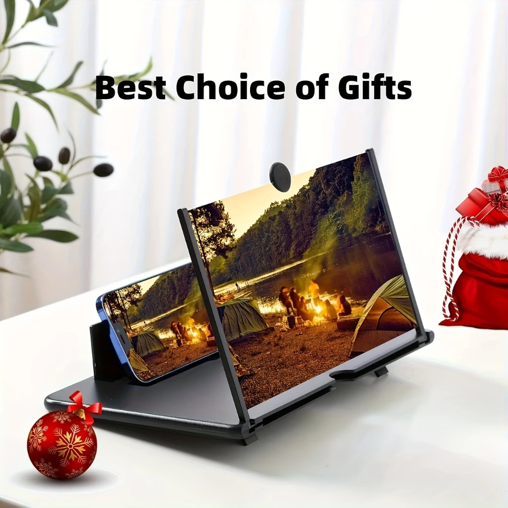 Amplificador De Imagem Da Tela Do Celular Lupa 3D 21,6CM*16,6CM*2,7CM Promoção — imagem 1