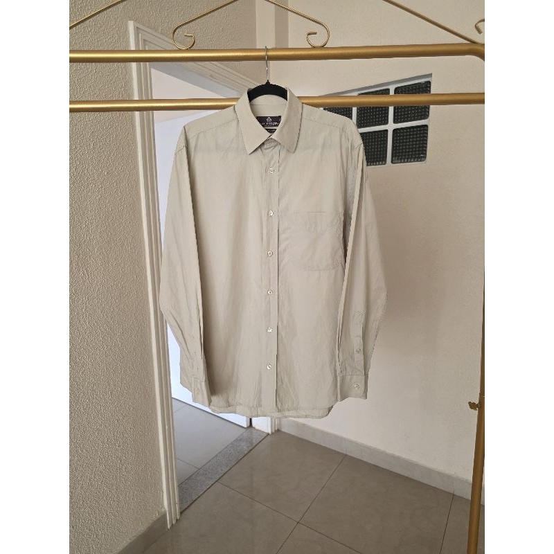 camisa social via veneto masculino- usado