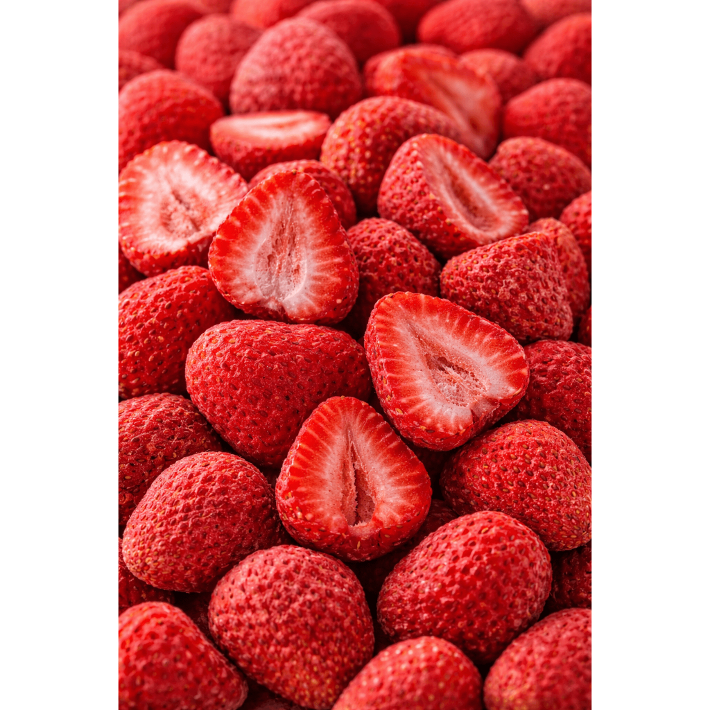 Lysera Morango chips, mix de fruta liofilizado, desidratado, snack crocante, saboroso, 50g. em Oferta na Shopee