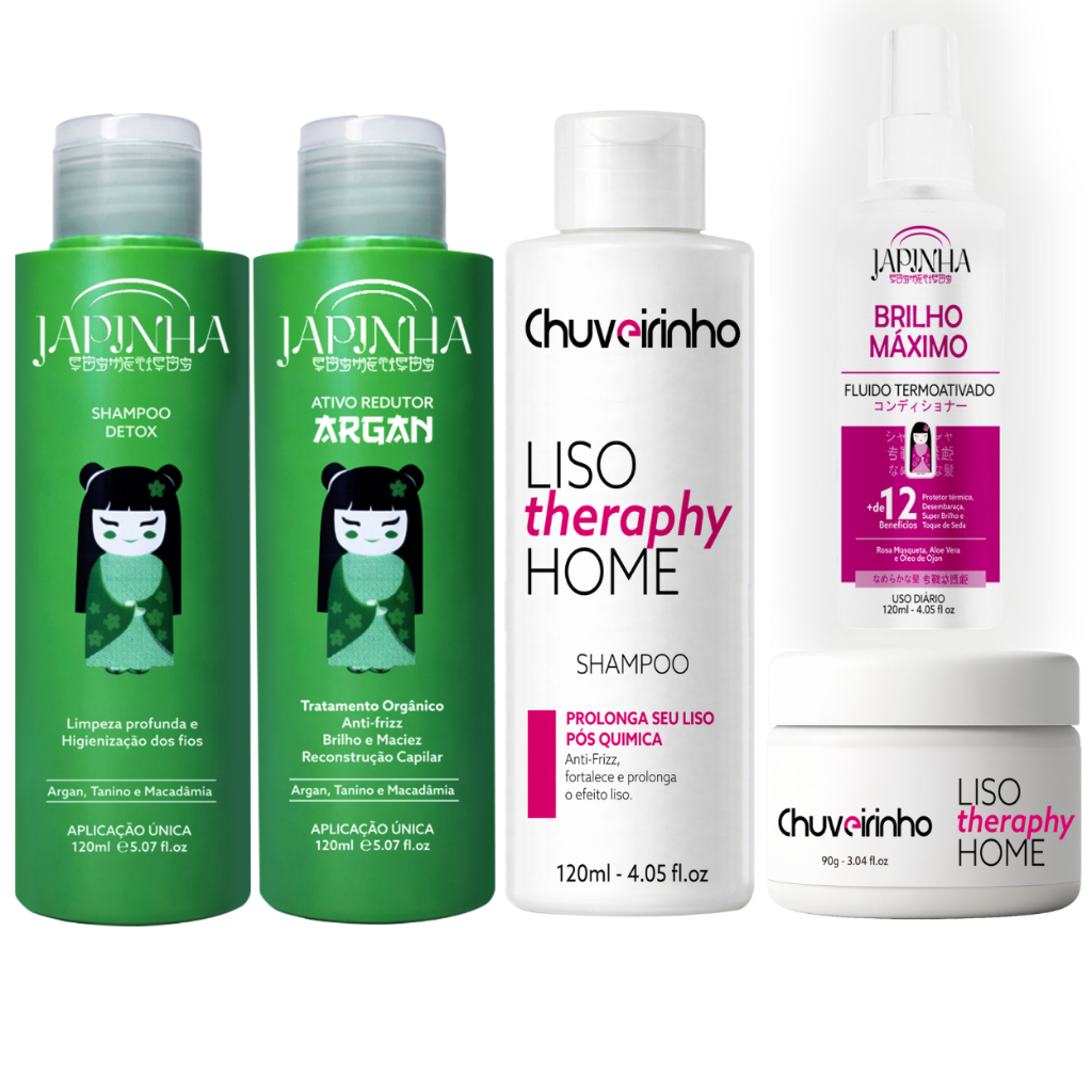 💚 Kit Selagem Sem Formol Orgânica + Kit Pós Química 👩🏻 Alta Qualidade com Excelente Custo-Benefício