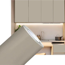 Vinil Adesivo Envelopamento Móveis Areia Bege Palha Fosco Lavável Decorativo Diversos Tamanhos