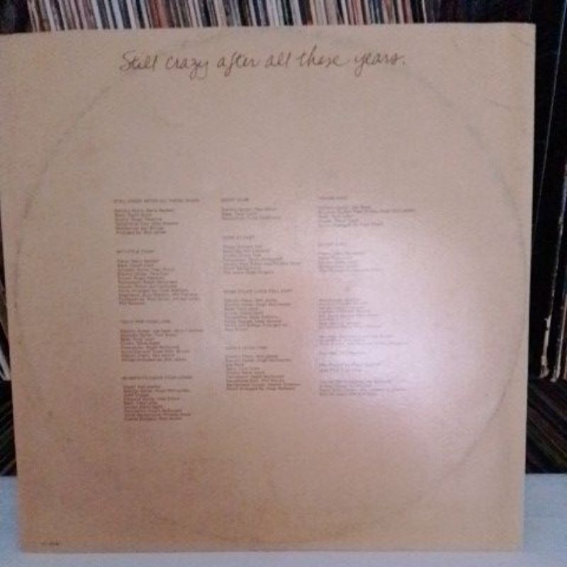 Vinil LP Paul Simon - Still Crazy After All These Tears com encarte