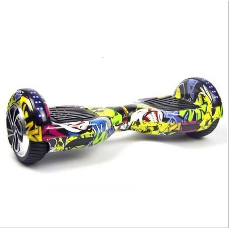 Hoverboard Skate Elétrico 6.5 Pol LED Bluetooth + Brinde Bolsa Scooter Inteligente Bivolt Premium Envio Já Oferta