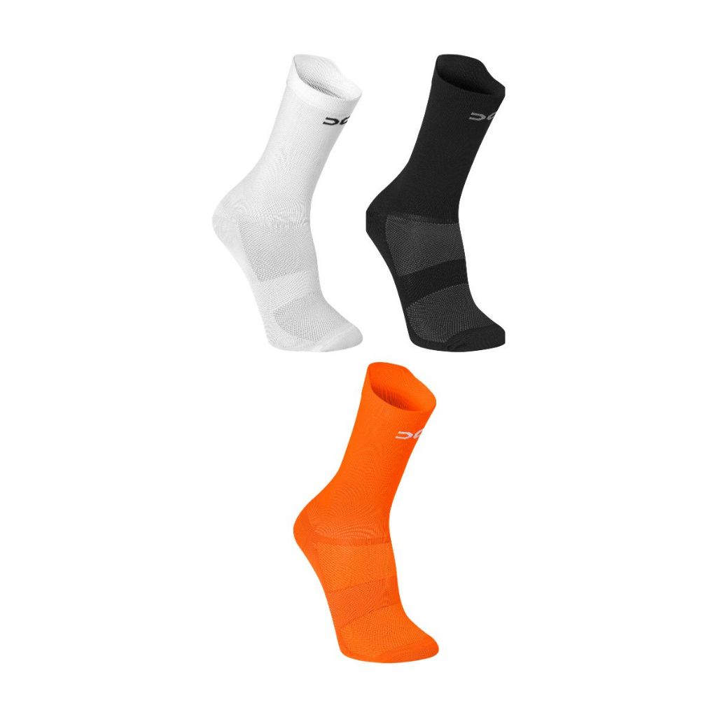 Combo 3 Meias Esporte Academia Fitness Spinning Kit 3 Meias Academia Treino Meias de Cross