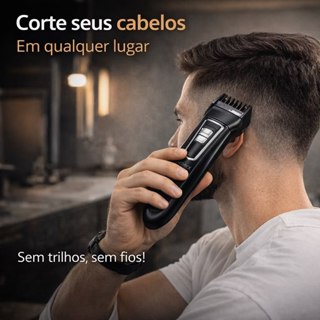 Barbeador/Aparador Profissional Recarregável KM6558  | Nariz, Corpo e Acabamento de Alta Precisão |  Premium 3X Pro – em Oferta na Shopee