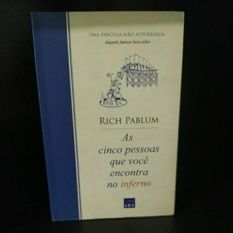 Livro As cinco pessoas que você encontra no Inferno ( usado )