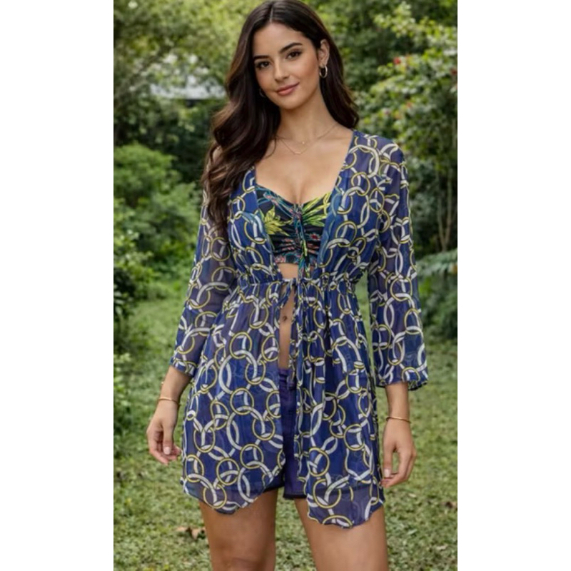 SAIDA DE PRAIA KIMONO