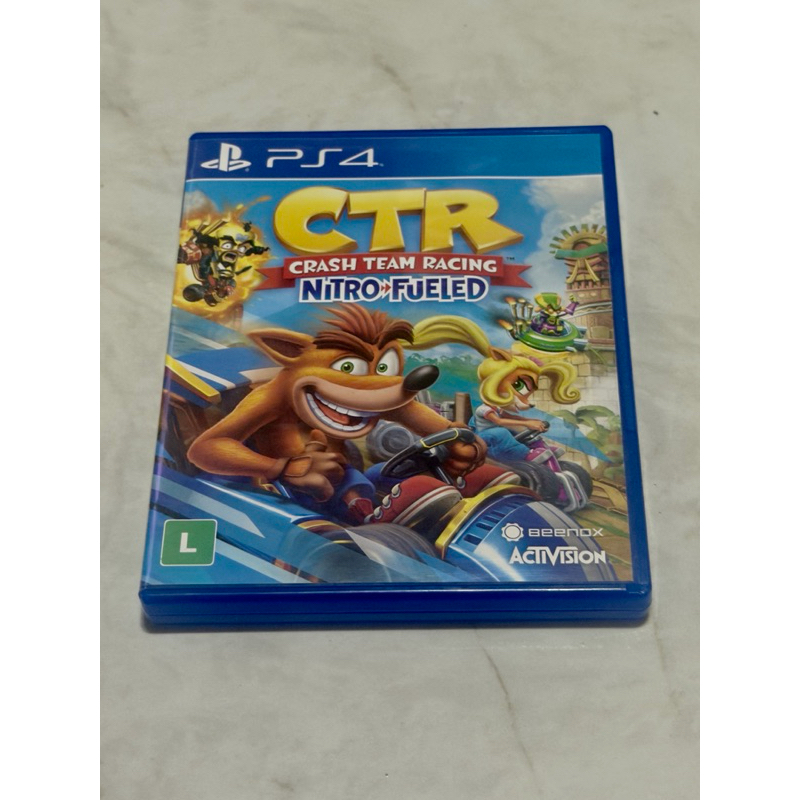 CRASH TEAM RACING NITRO FUELED PS4 seminovo (mídia física)