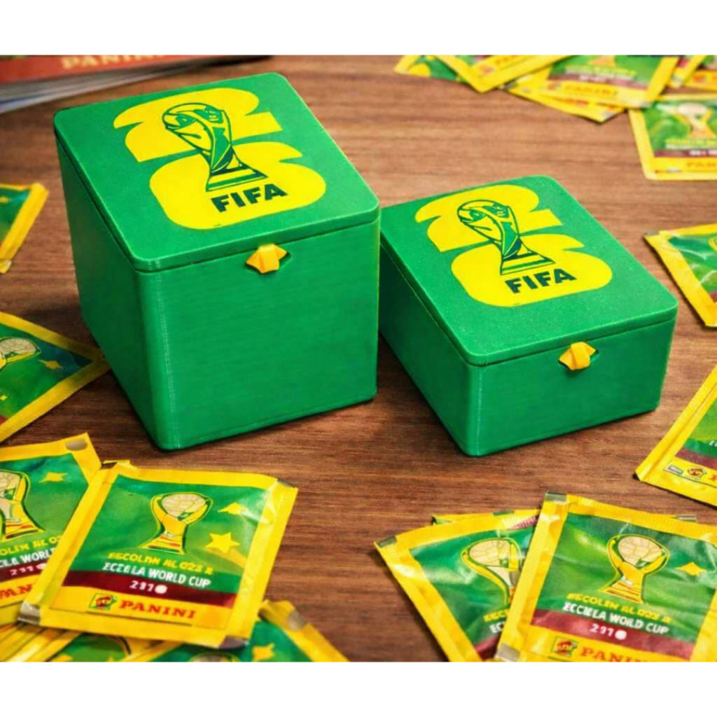 Porta Figurinhas da Copa do Mundo até 200 Figurinhas Caixa Organizadora Case Álbum da Copa em Oferta na Shopee