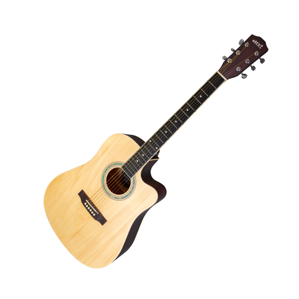 Violão Acústico Mxt Qag41 Nt Natural Fosco