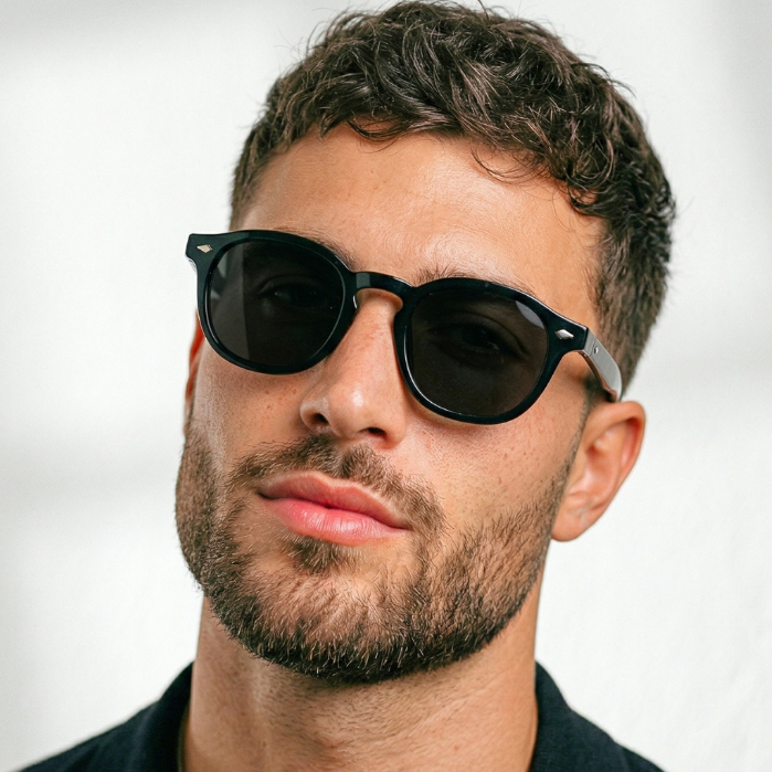 Óculos de Sol Redondo Premium Em Alta Tendencia Blogueira Classico Básico Ruyter uv400 Feminino em Oferta na Shopee