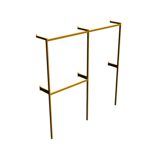 Cabideiro para Roupa, Arara de Loja. em Oferta na Shopee