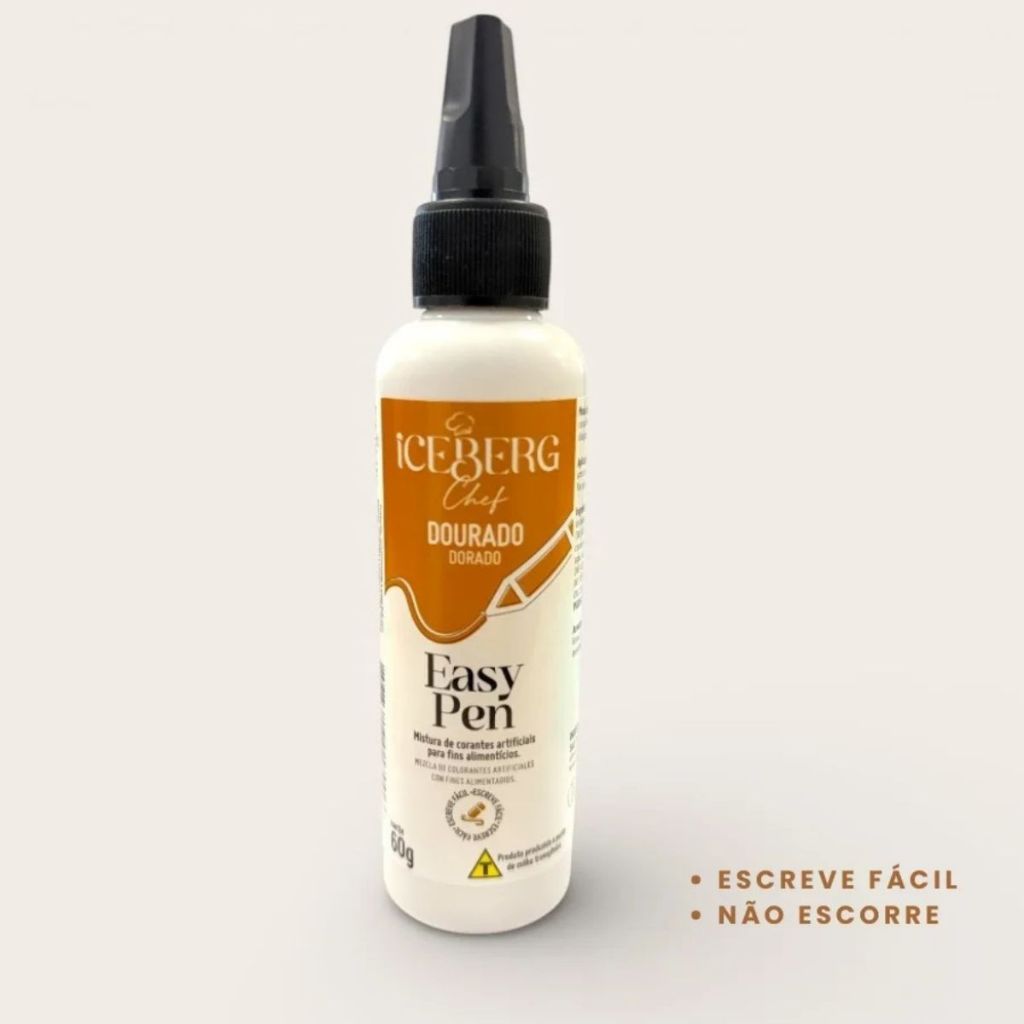 Easy Pen Dourado - 60g - Iceberg Chef - Rizzo