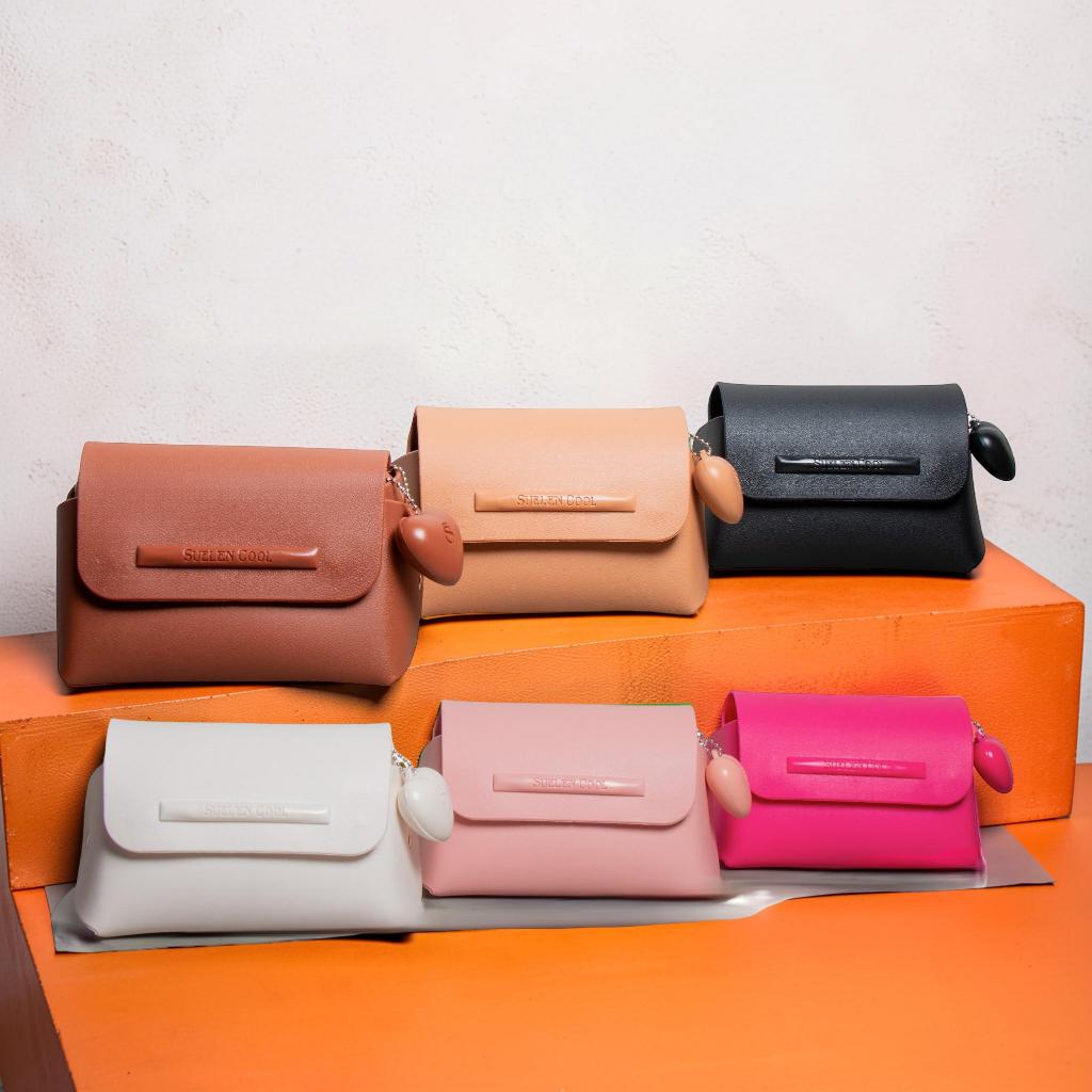 Bolsinha Feminina Pequena Coração Clutch Porta Maquiagem Necessaire Vitrine da Maressa