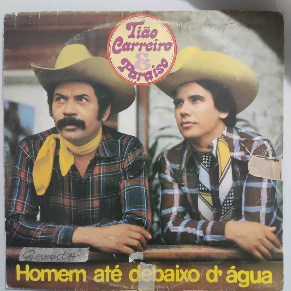 LP Vinil Tião Carreiro e Paraíso - Vários - Discografia | Moda de Viola - Sertanejo Raiz