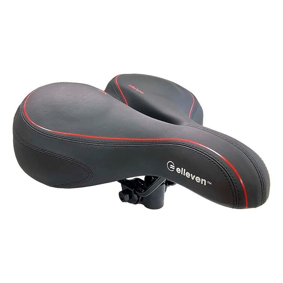 Banco De Bicicleta Selim Gel Elastômetro Grande Confortável