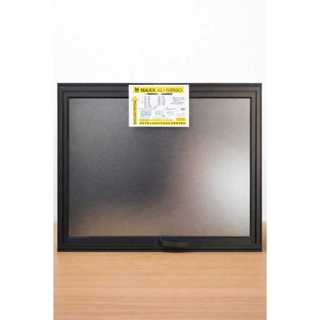 Janela para Banheiro 60x80 Alumínio Preto | Vitro Max Ar | Ventilação e Privacidade em Oferta na Shopee
