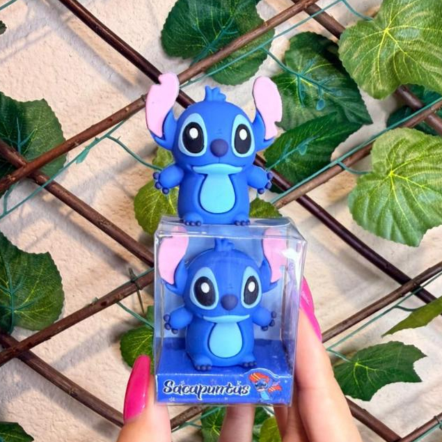 Kit com 2 Apontador Stitch Filme Lilo e Stitch Desenho Animado Papelaria Fofa Escola Papelaria Fofa