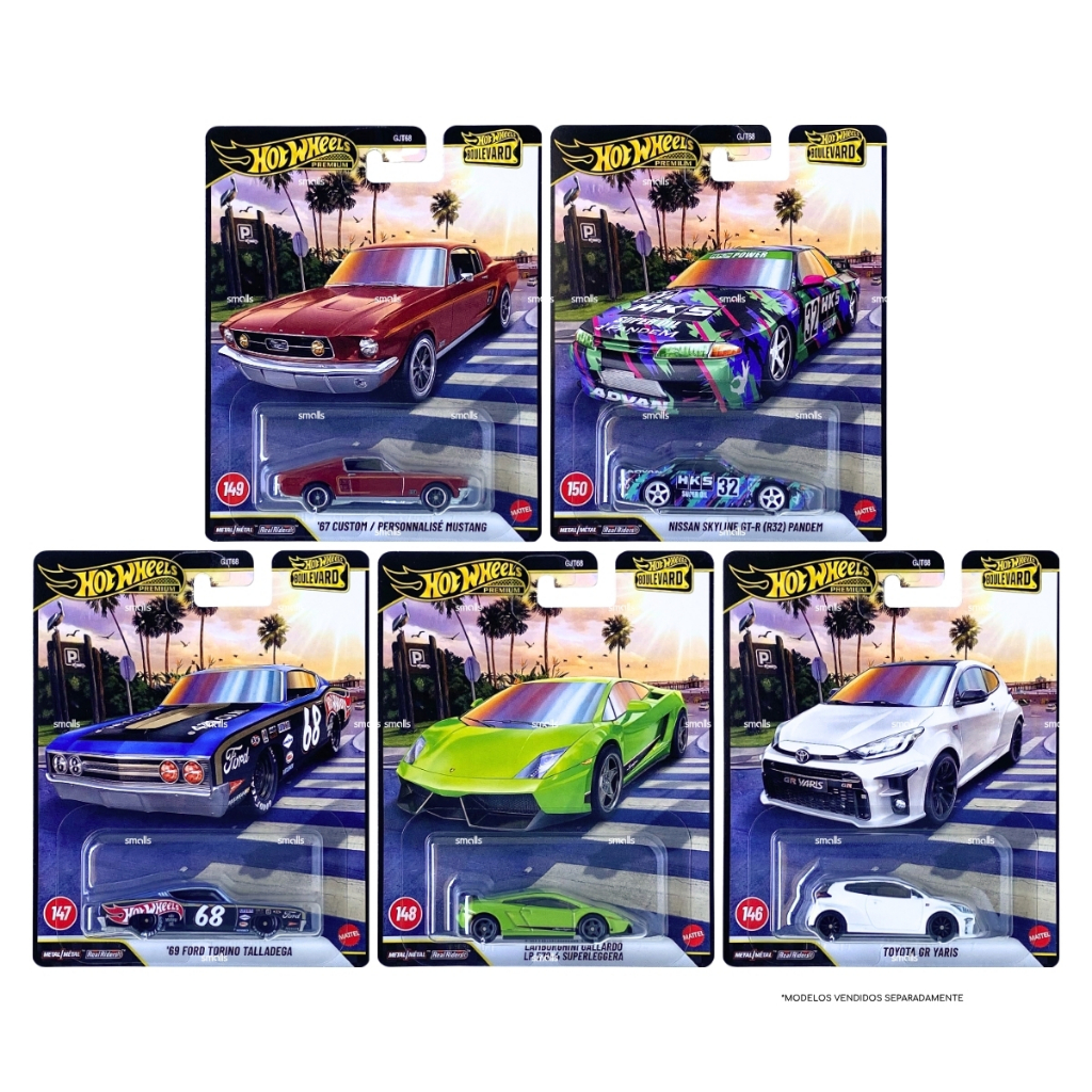 Hot Wheels Premium Boulevard - À Escolha - Mattel