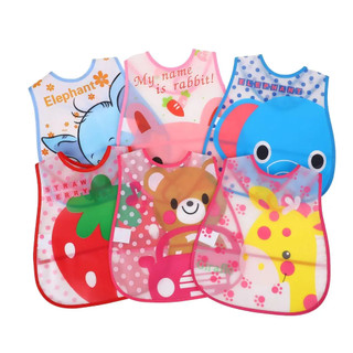 Babador Impermeável com bolso bebê e criança, Kit até 3 babadores