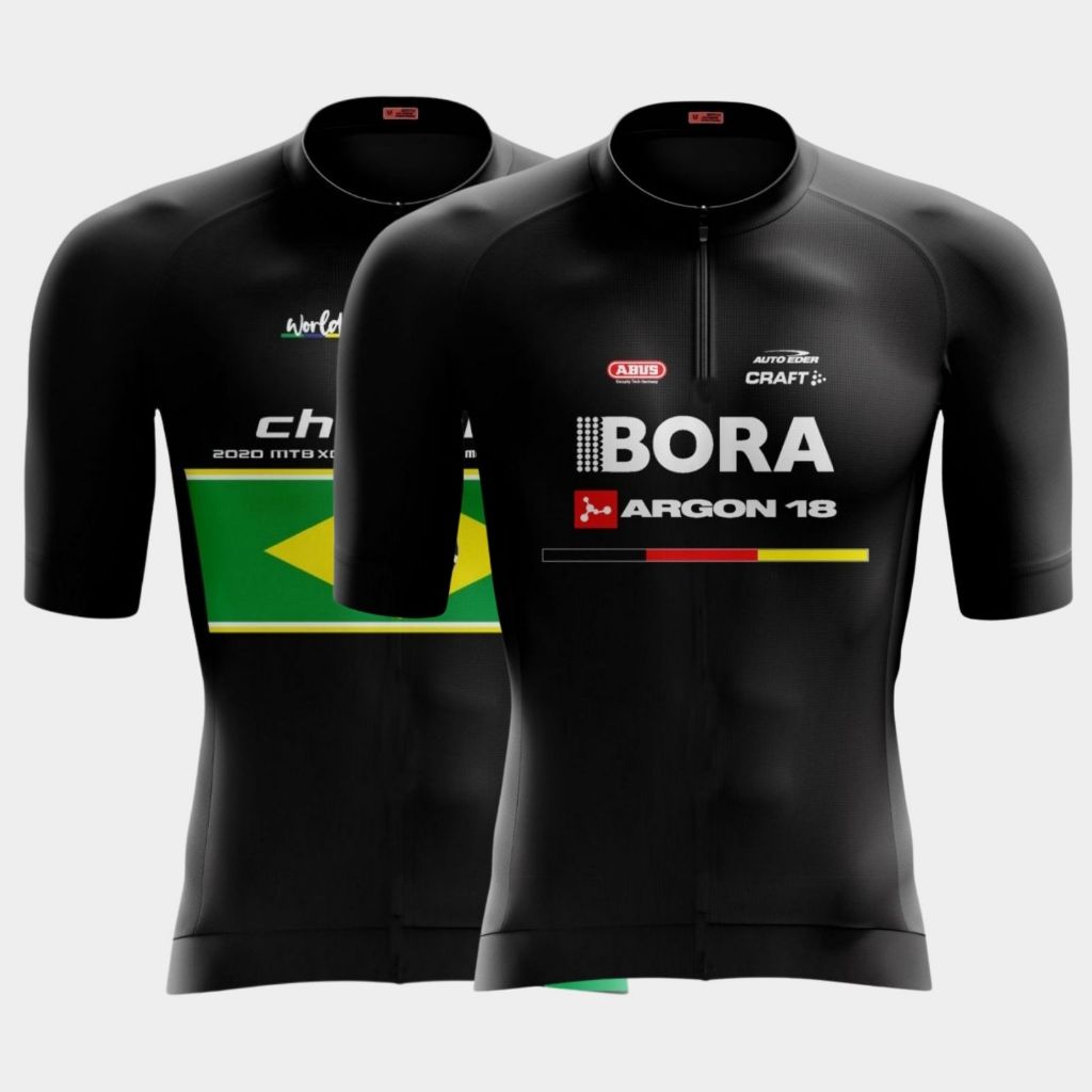 Combo 2 Camisas Camisetas Masculina Ciclismo Pedal Bike Manga Curta Proteção Uv 