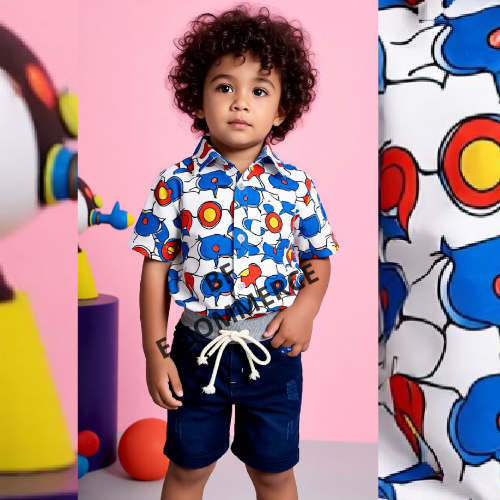 Bermuda Jeans Infantil  Masculino , Shorts Infantil Jeans Menino 1 á 3 anos com Cós ajustavel
