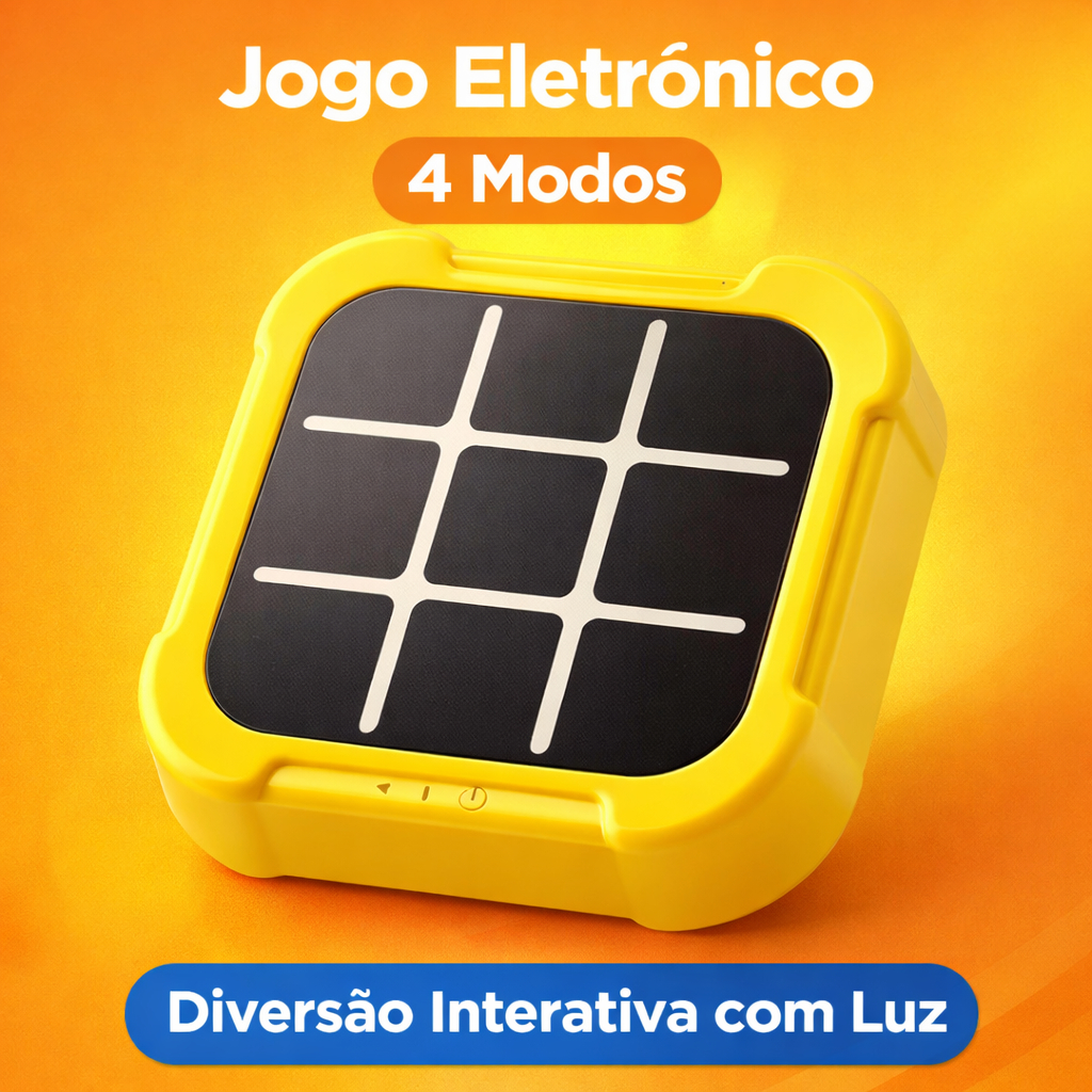 Jogo da velha Quebra-Cabeça Criativo Tic Tac Toe  Familia Eletronico Memoria Quebra-Cabeça Criativo