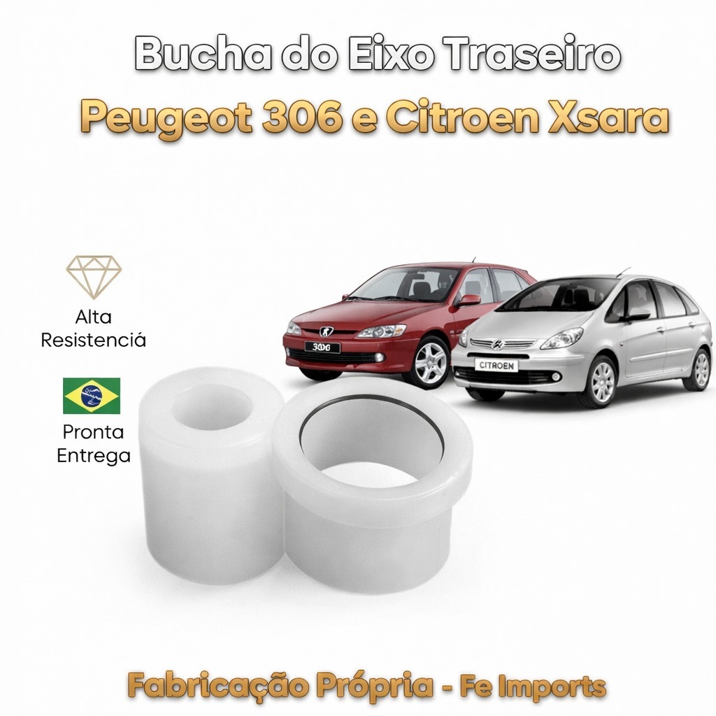 Bucha do Eixo Traseiro Peugeot 306 - Citroen Xsara - ZX