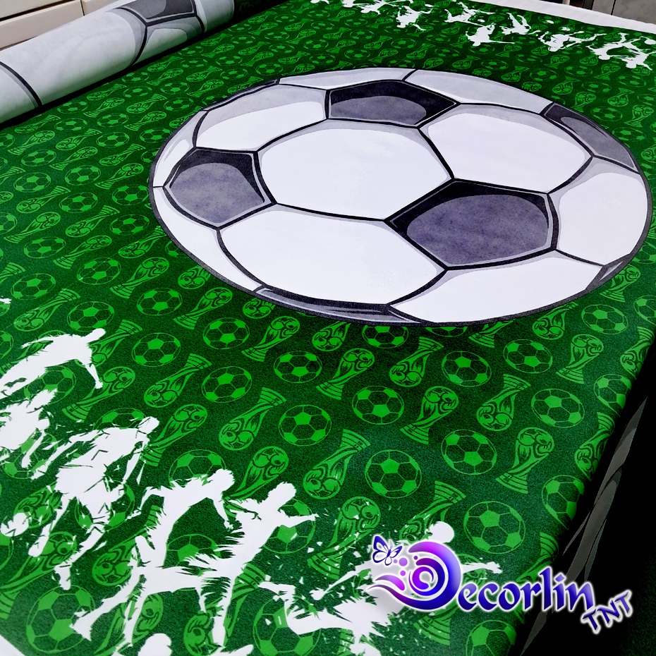 TNT Toalha Campo De Futebol Bola 1,00m a 6,00m