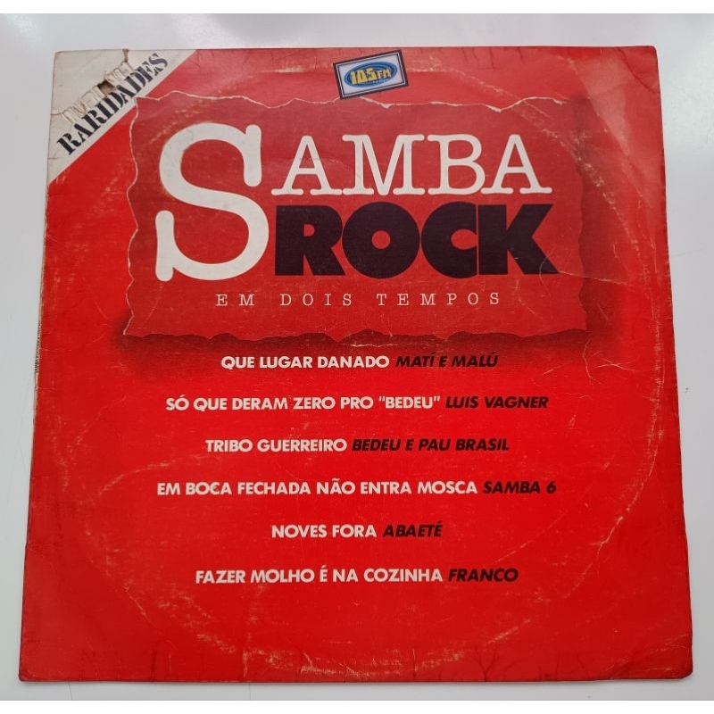 LP Samba Rock - Elisabeth Viana, Bedeu, Abaeté, Franco, Matí E Malú