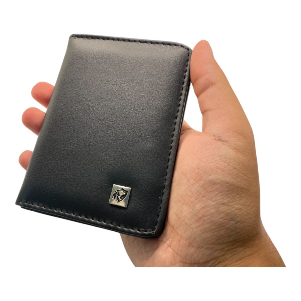 Porta Cartão Masculino Minimalista Espaço para CNH e Notas