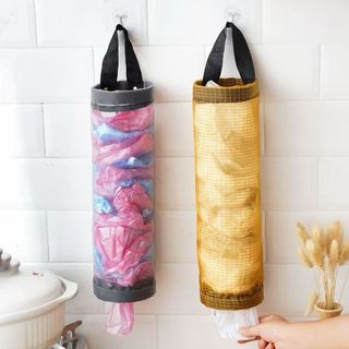 Organizador de Sacolas Dispenser Organizadora De Plástico Para Armazenamento De Sacolas De Cozinha