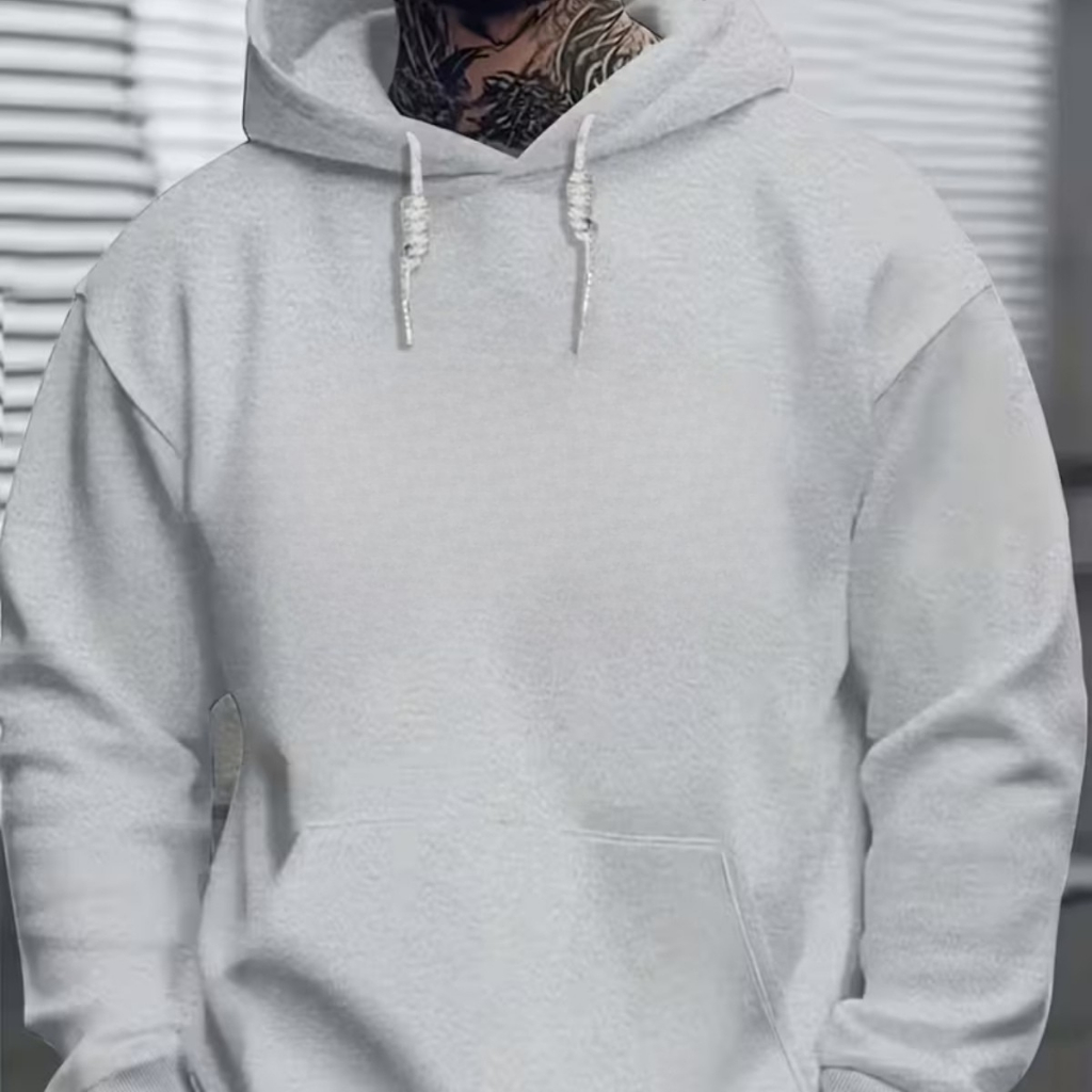 moletom masculino feminino blusa de frio casaco peluciado inverno blusão cinza capuz