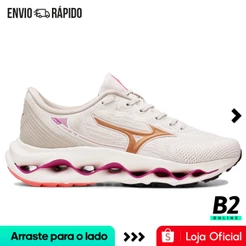 Tênis Mizuno Wave Legend 4 Feminino Azul Original Com Nota Fiscal e Garantia