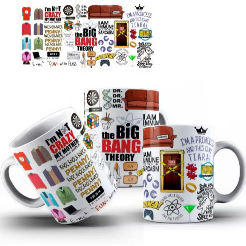Caneca Big Bang Theory Sheldon Cooper