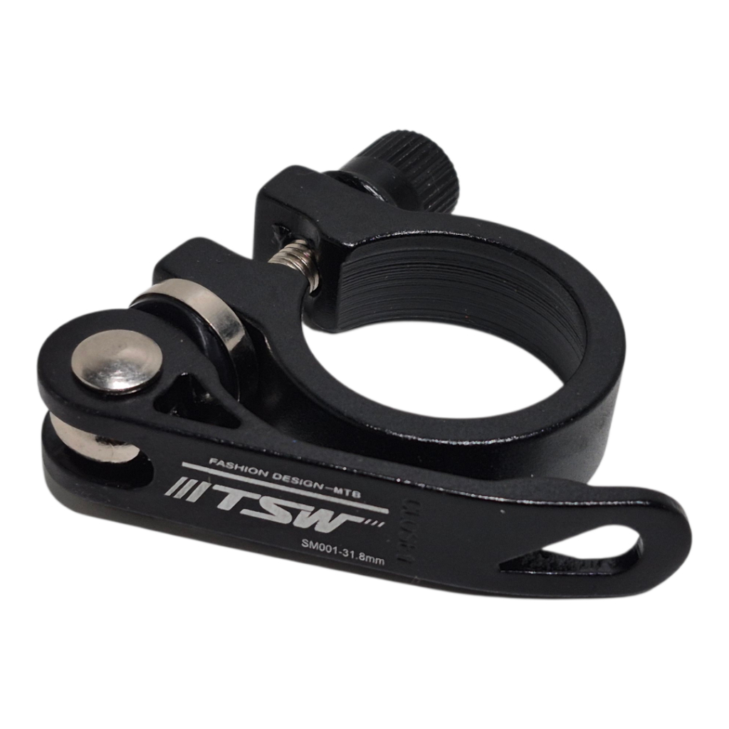 Abraçadeira Tsw 31,8mm c/ Blocagem Compatível com Canote 27,2mm