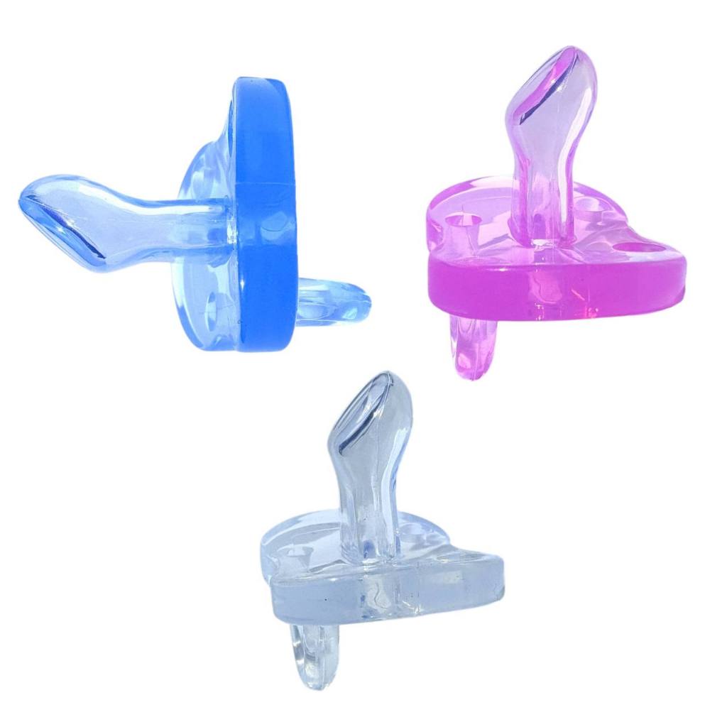 Chupeta Bico Anatômico RN Recém Nascido 100% De Silicone Fase 1 de 0 a 6 Meses