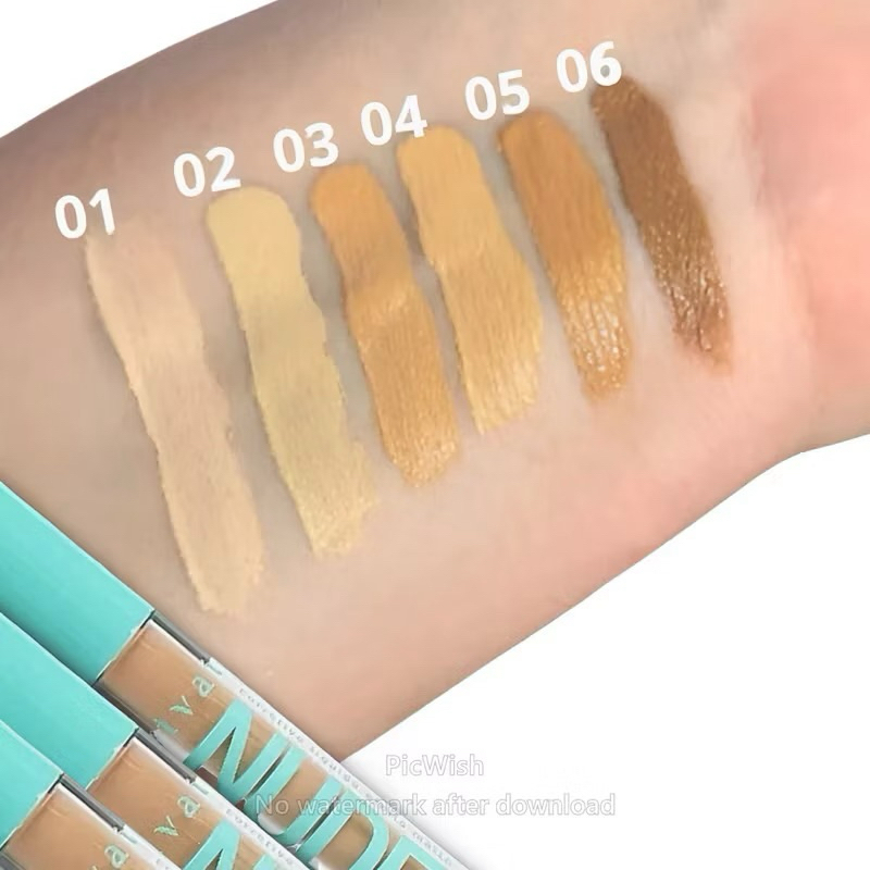 Corretivo Líquido Matte Nude Vivai – Alta Cobertura Natural – Várias Cores 1080.1.1 — imagem 2 de 2