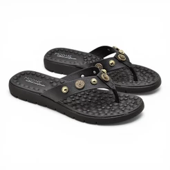 Chinelo Modare Ultra Conforto Feminino Pedraria Massageador
