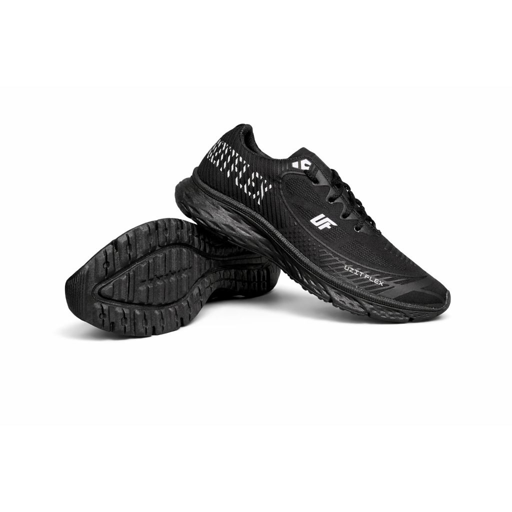 Tênis Masculino Feminino Preto Branco Esportivo Confortável Flexível Academia Dia dia Alta Qualidade