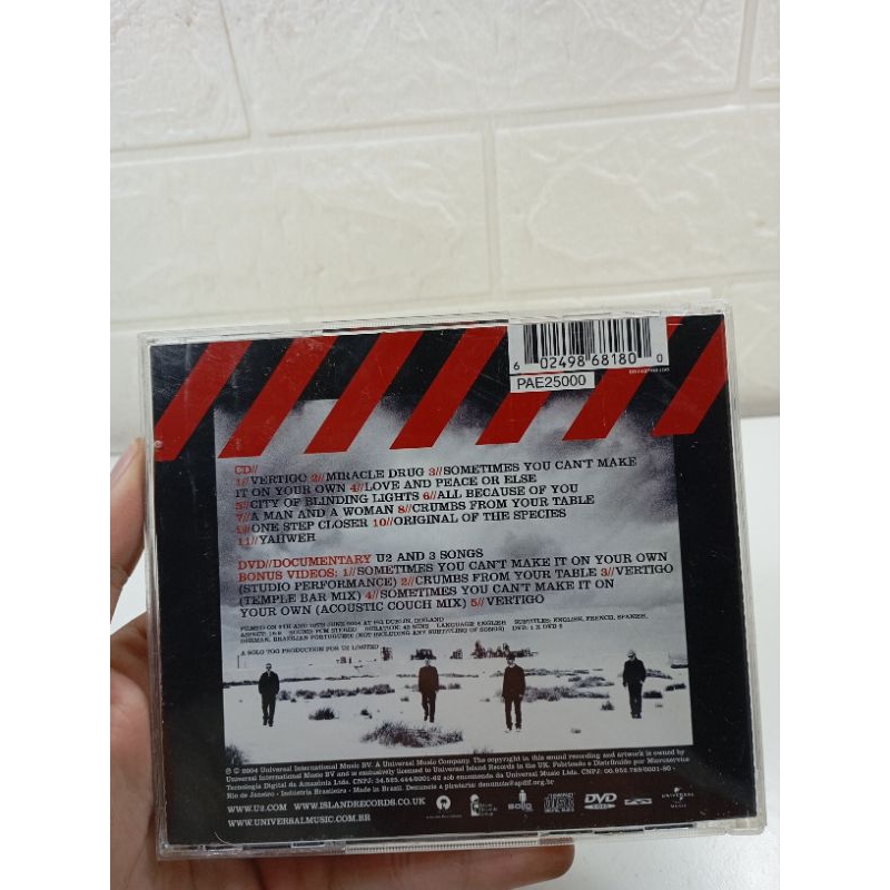 CD U2 HOW TO DISMANTLE AN ATOMIC BOMB - ALBUM DUPLO - CD USADO - 11 MUSICAS INEDITAS - REF:CD236