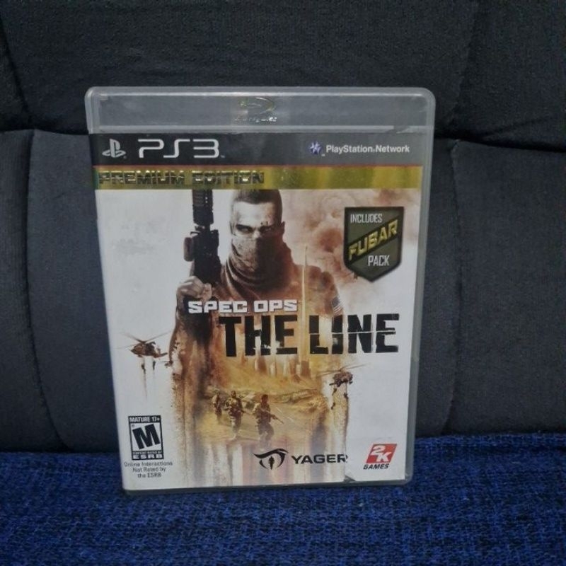 Jogo Spec Ops The Line Premium Edition Playstation 3 PS3 videogame Usado.