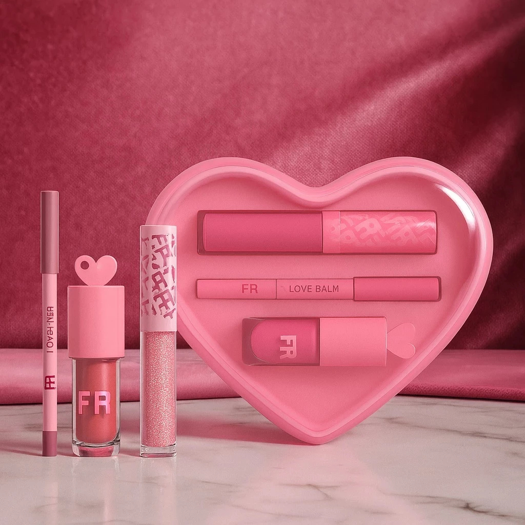 Kit Apaixonante Fran Lover Acompanha 2 Gloss Labial E Lapis Labial By Fran Ehlke