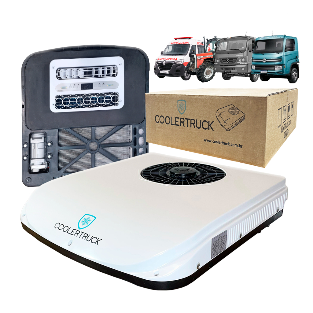 Ar Condicionado Eletrico Sistema Inverter Caminhao Motorhome 24v (ESTACIONÁRIO)