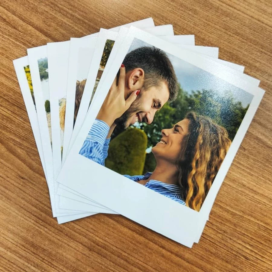 Foto MINI  - Quadradinha - Legendas Grátis - Envio Rápido - Personalizado